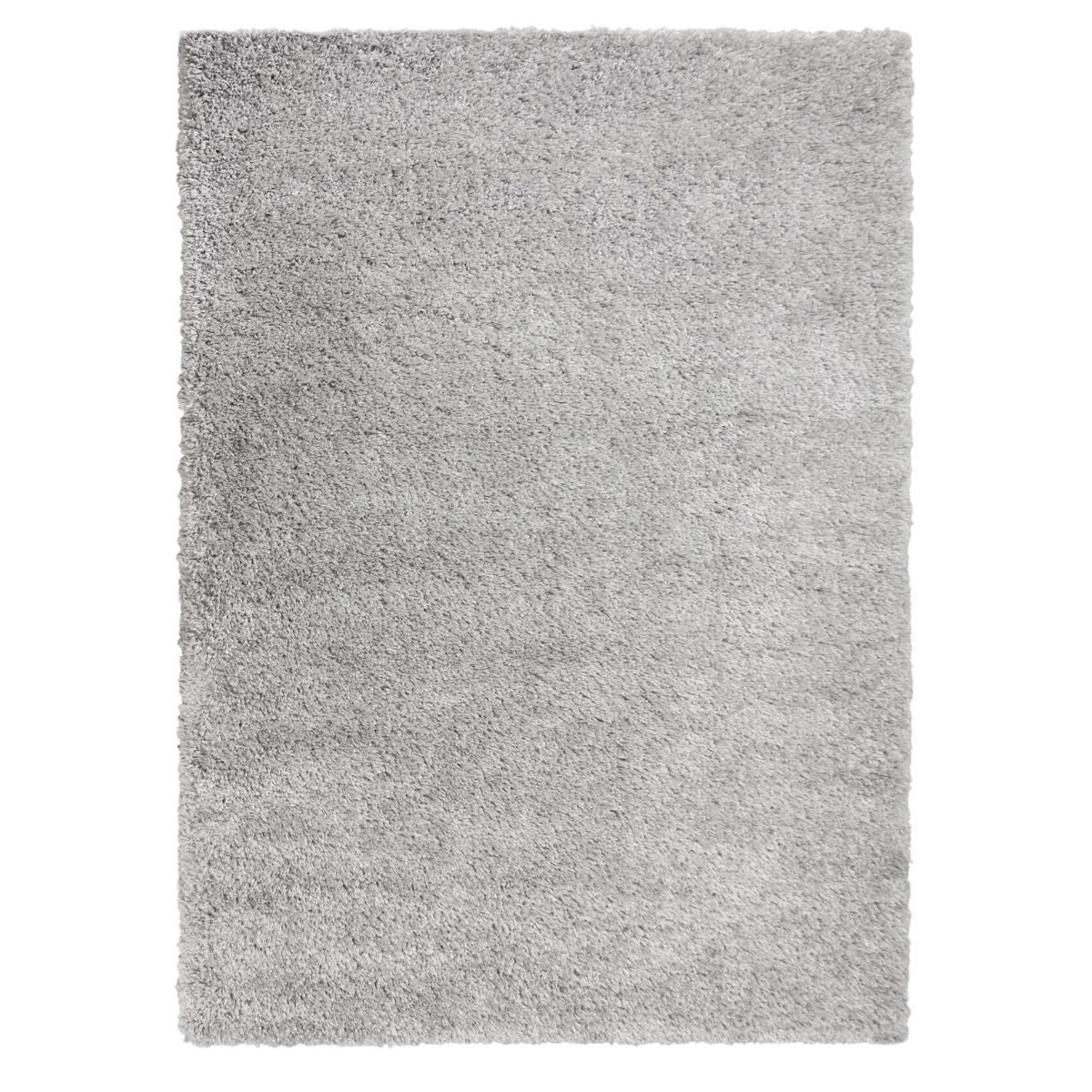 Tapis Shaggy gris clair