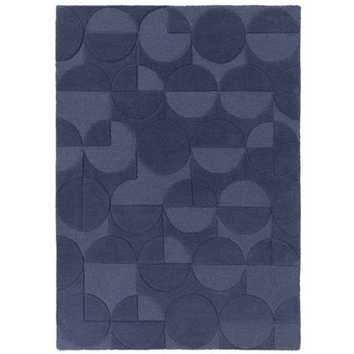 Tapis en laine Gigi Bleu