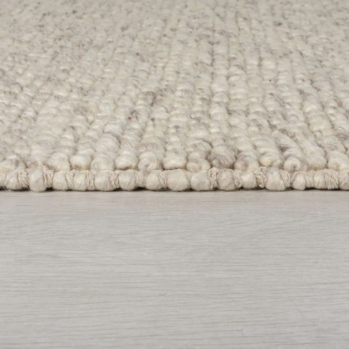 Tapis Minerals en laine Beige