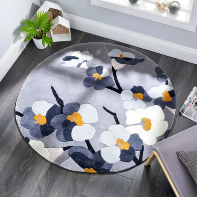 Tapis rond Blossom 135x135cm