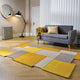 Tapis Collage Jaune/Ocre