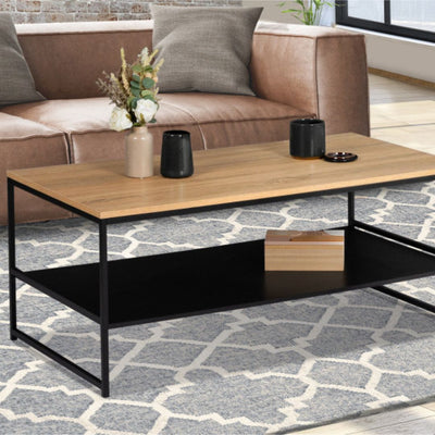 Table basse Manhattan double plateau