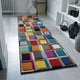 tapis de couloir geometrique