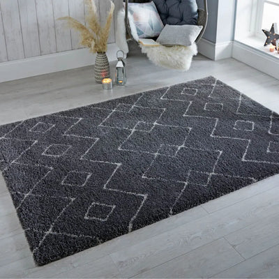 tapis berbere gris