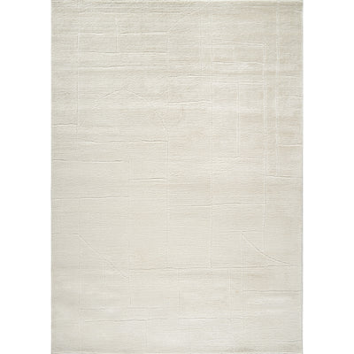 Tapis Scandinave Moderne Ivoire Bari