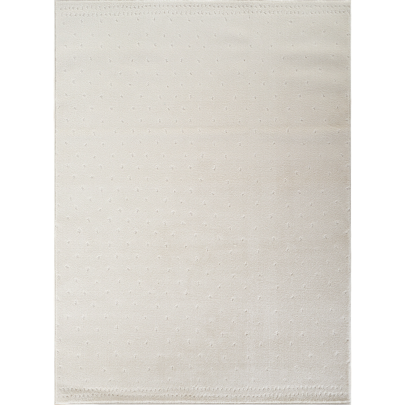 Tapis Scandinave à Pois Ivoire Busan