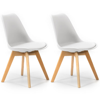 Lot de 2 chaises scandinaves Klara