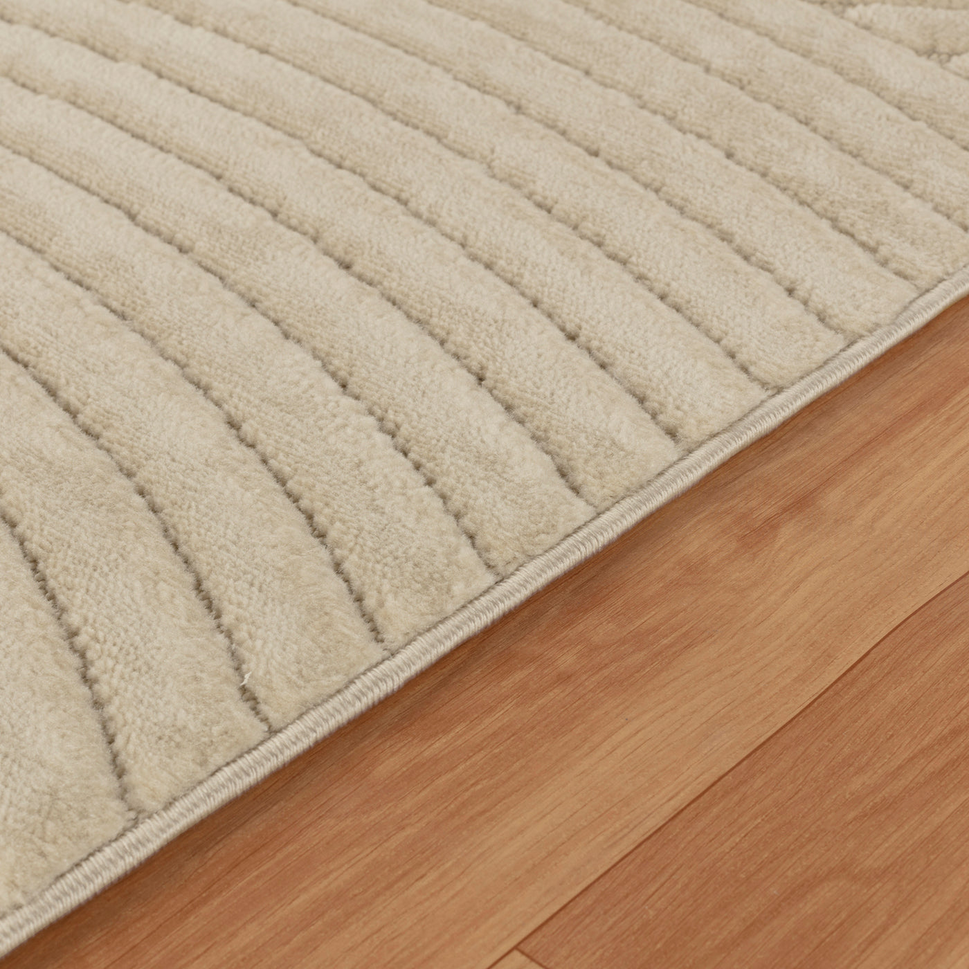 Tapis d'Intérieur/Extérieur Scandinave Moderne Beige Kaysa