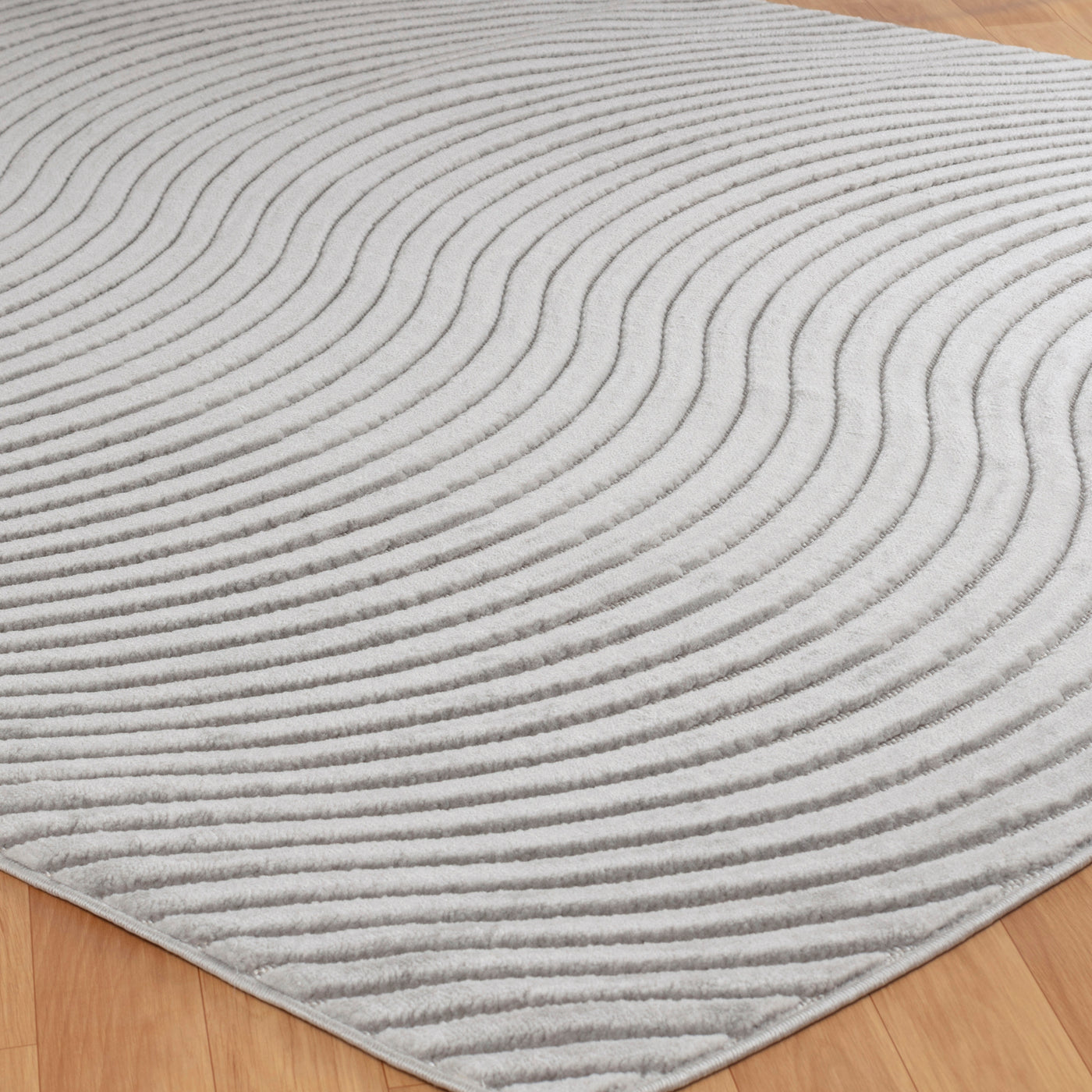 Tapis d'Intérieur/Extérieur Scandinave Moderne Gris  Kuta
