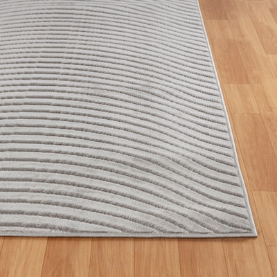 Tapis d'Intérieur/Extérieur Scandinave Moderne Gris  Kuta