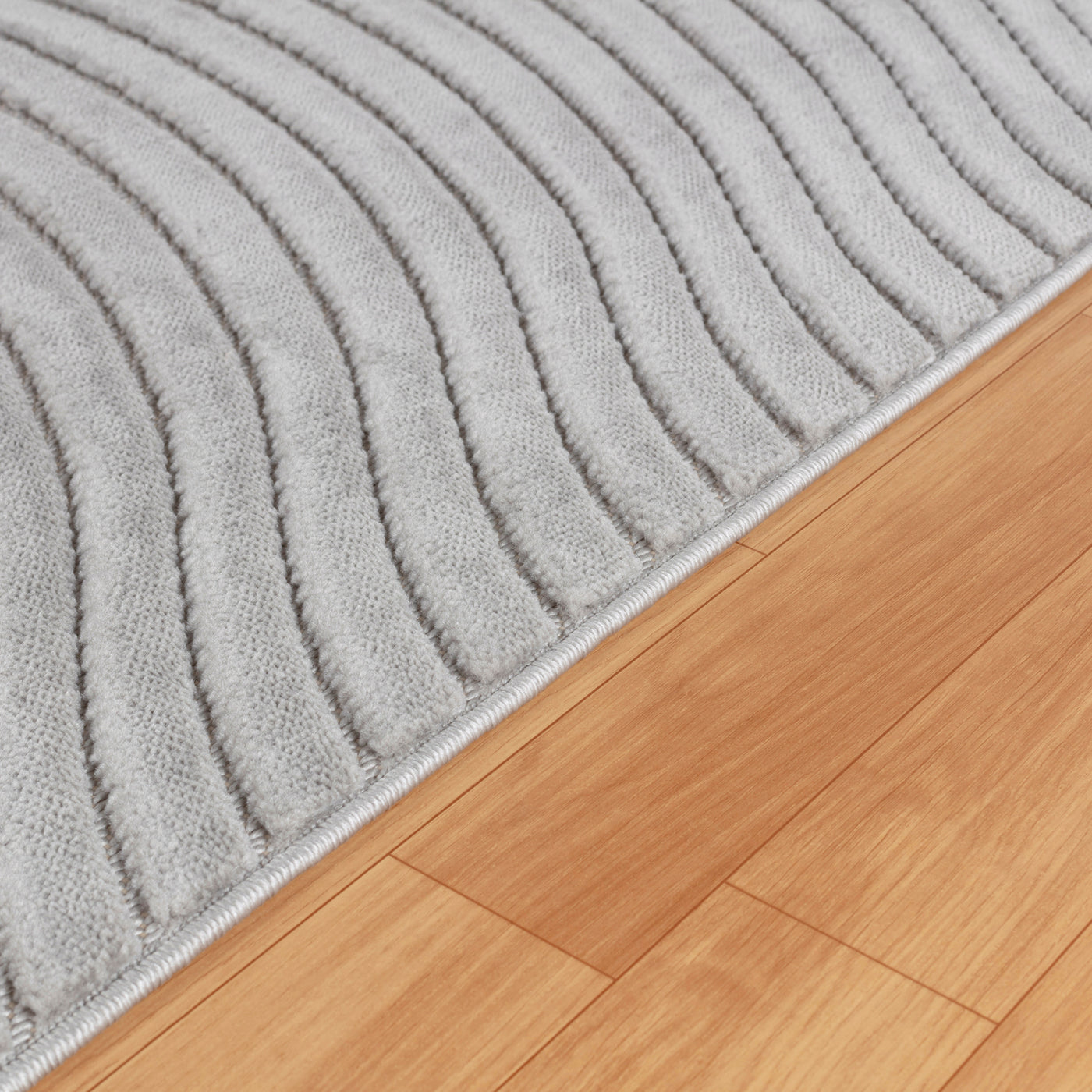 Tapis d'Intérieur/Extérieur Scandinave Moderne Gris  Kuta