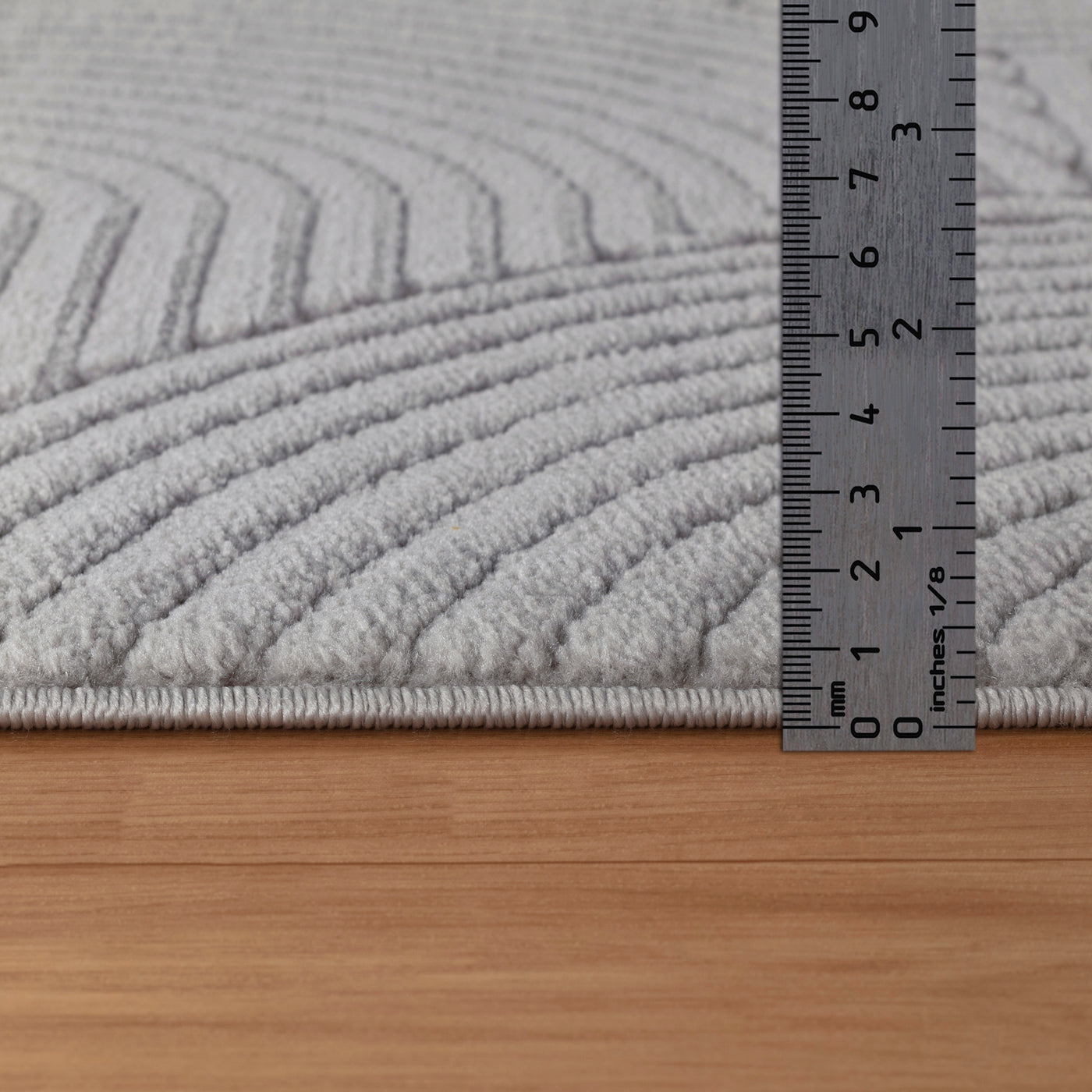 Tapis d'Intérieur/Extérieur Scandinave Moderne Gris  Guiza