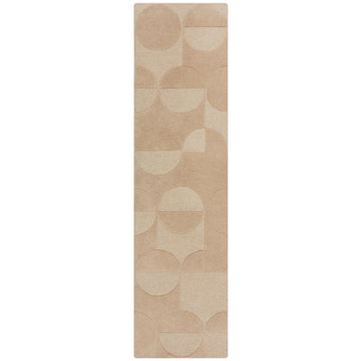 Tapis de couloir en laine Gigi Beige 60x230cm