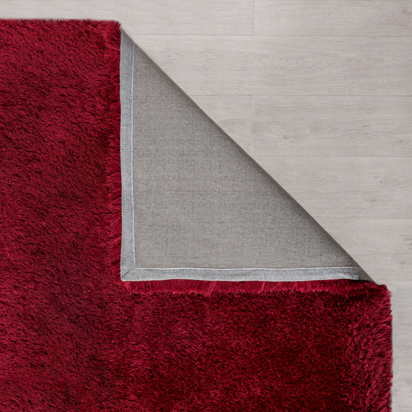 Tapis shaggy Pearl Rouge