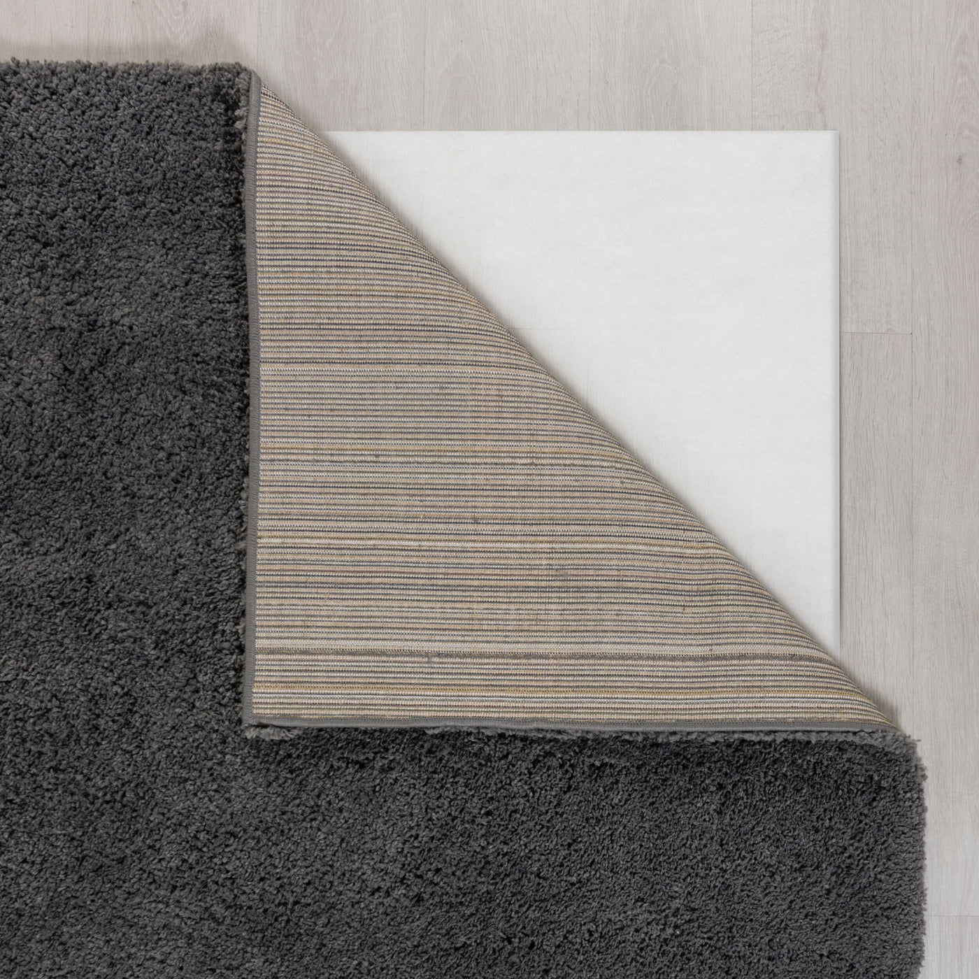 Tapis shaggy Gris foncé