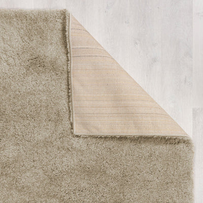 Tapis shaggy beige