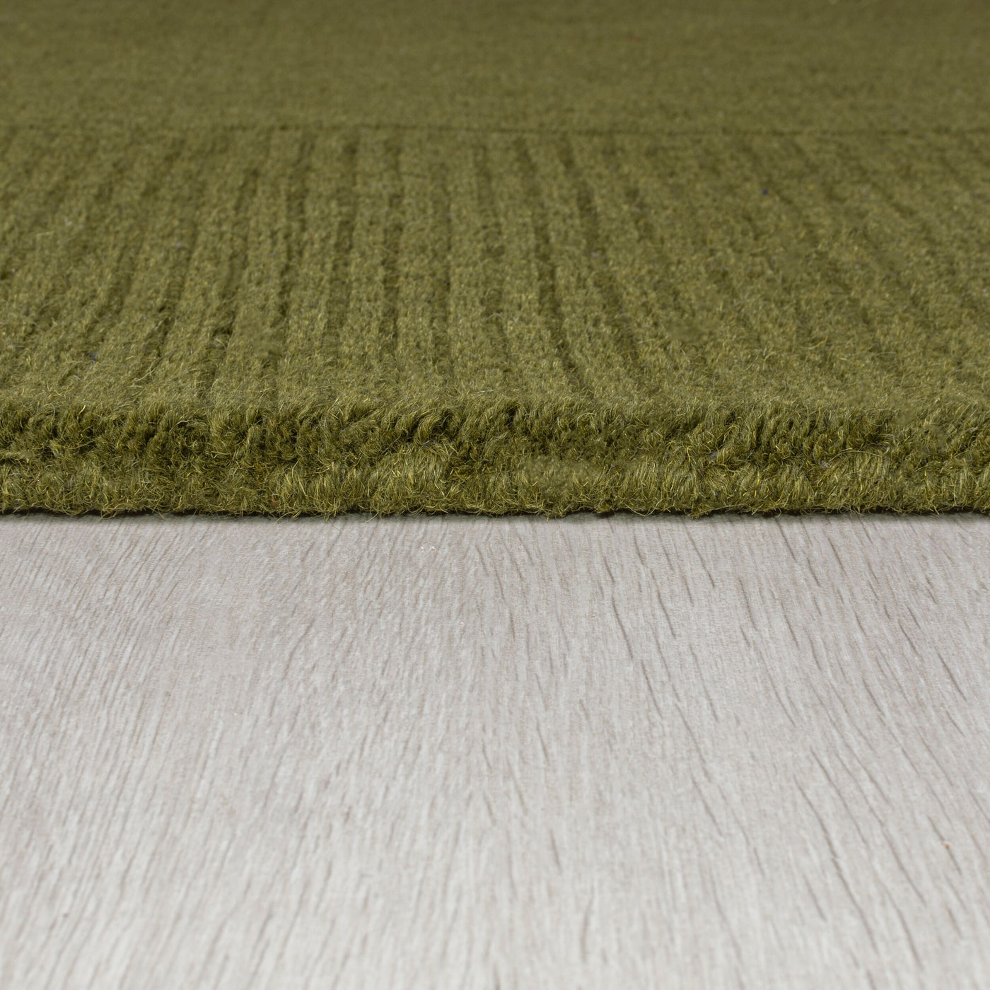 Tapis en laine Siena Vert Olive