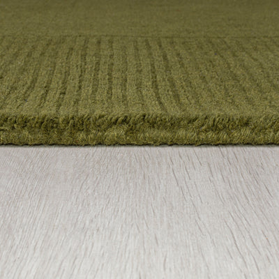 Tapis en laine Siena Vert Olive