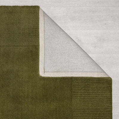 Tapis en laine Siena Vert Olive