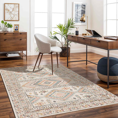 Tapis Scandinave Bohème Multicolore/Rose Jaipur