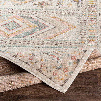 Tapis Scandinave Bohème Multicolore/Rose Jaipur