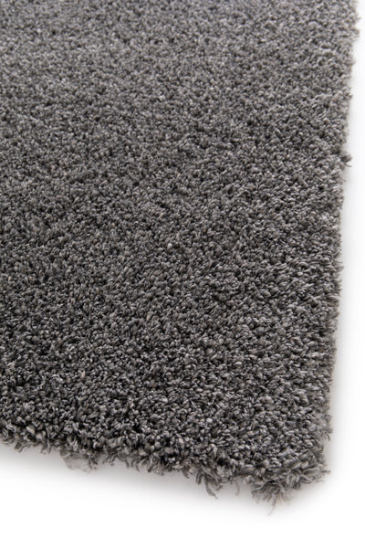 tapis poils longs - cloud. Vue 4 du tapis montrant des détails angle.#couleur_anthracite