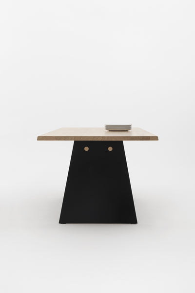 Grande table à manger Design Cruso 300cm en chêne massif