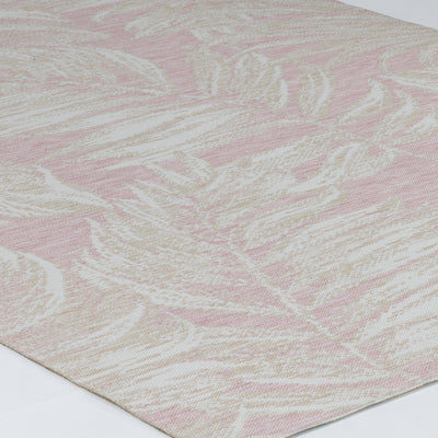 Tapis d'Extérieur/Intérieur Bohème Beige/Mauve