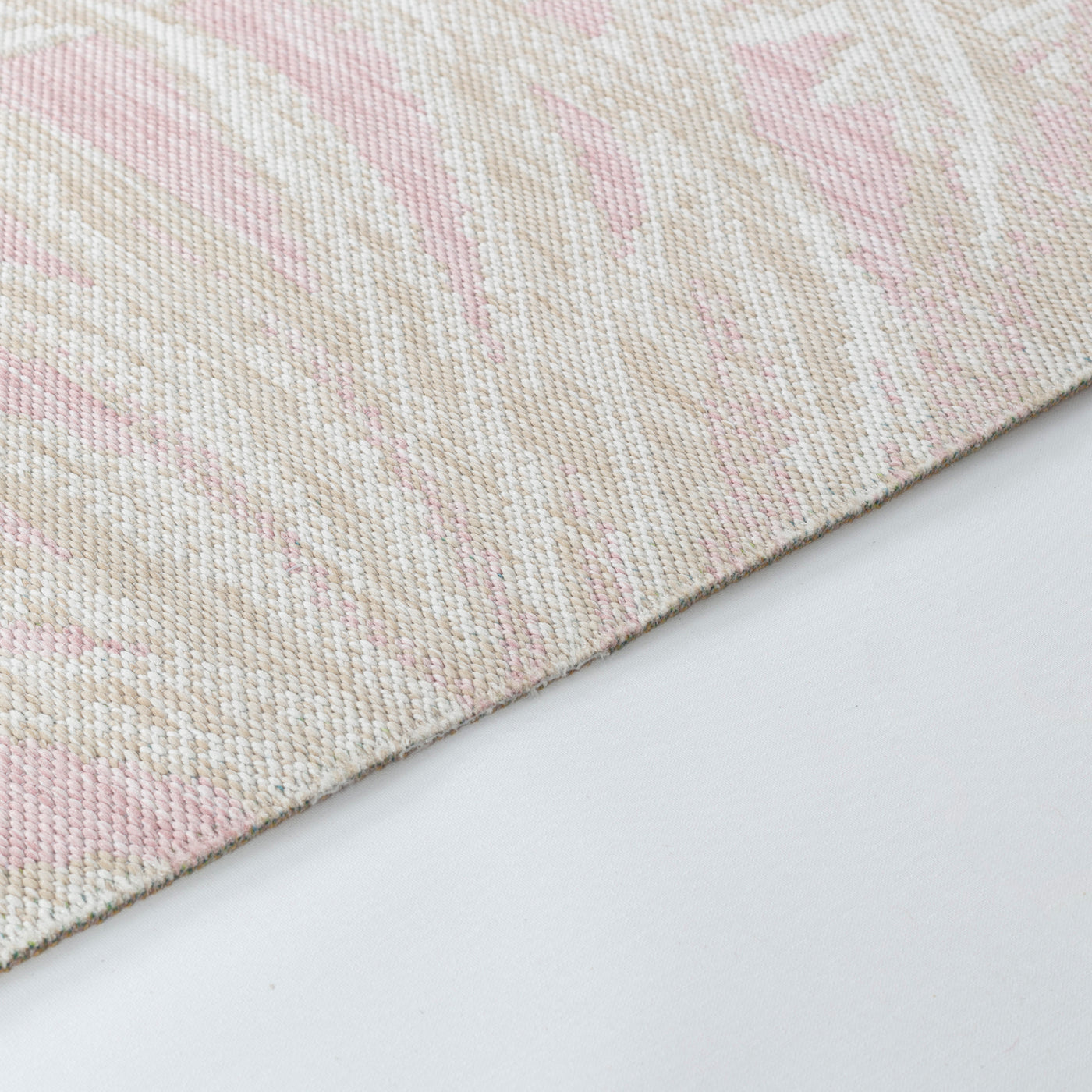 Tapis d'Extérieur/Intérieur Bohème Beige/Mauve