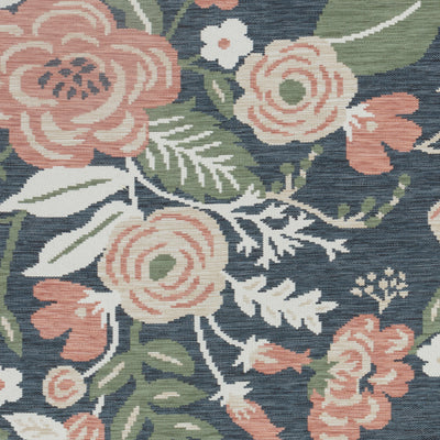 Tapis d'Extérieur/Intérieur Multicolore/Bleu Foncé Jammu