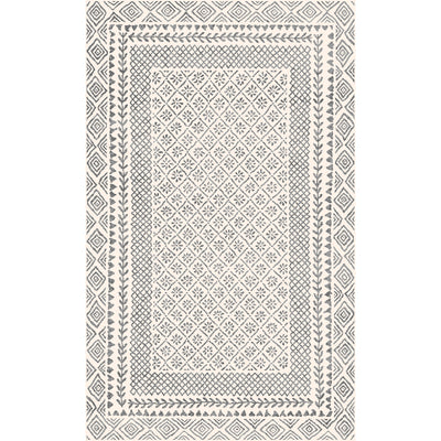Tapis Scandinave Bohème Gris/Beige Monaco