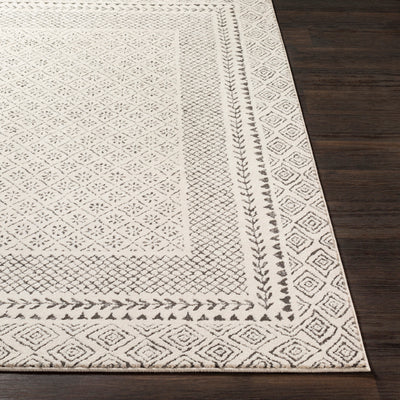 Tapis Scandinave Bohème Gris/Beige Monaco