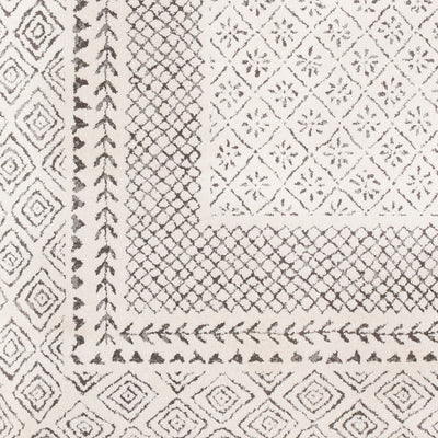 Tapis Scandinave Bohème Gris/Beige Monaco
