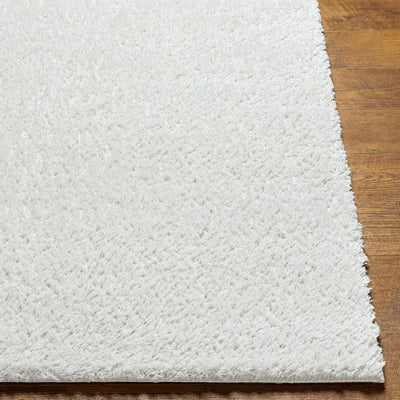 Tapis Shaggy Moderne Blanc/Gris Gouda