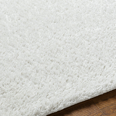 Tapis Shaggy Moderne Blanc/Gris Gouda