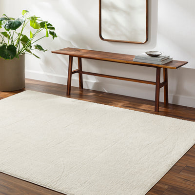 Tapis Scandinave Moderne Ivoire Bari