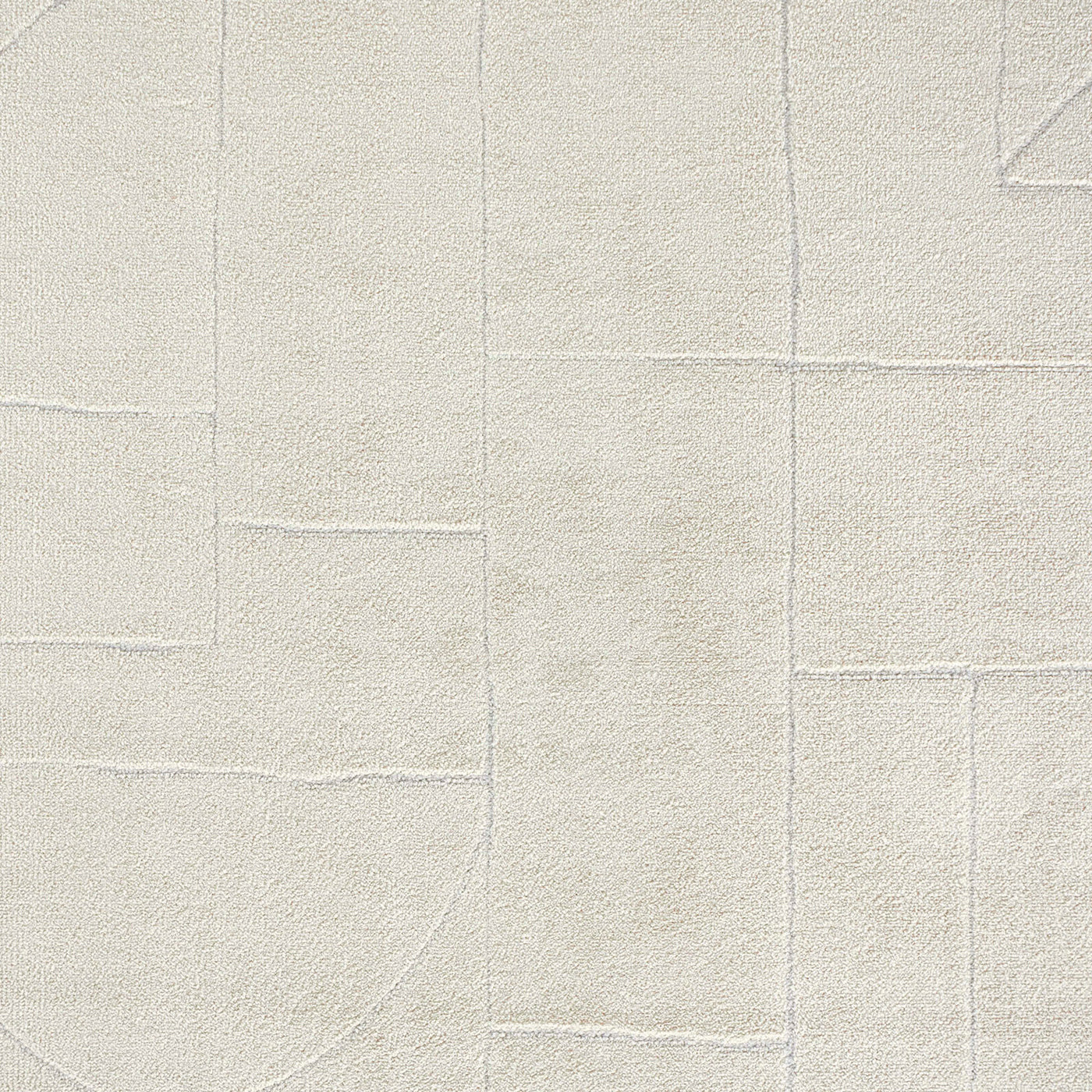 Tapis Scandinave Moderne Ivoire Bari