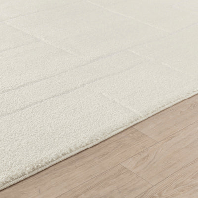 Tapis Scandinave Moderne Ivoire Bari