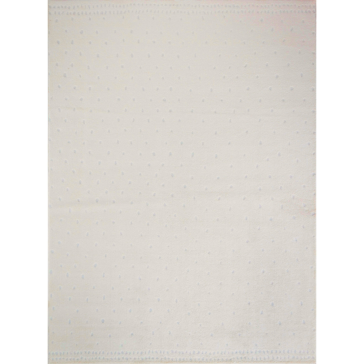 Tapis Scandinave à Pois Ivoire Busan