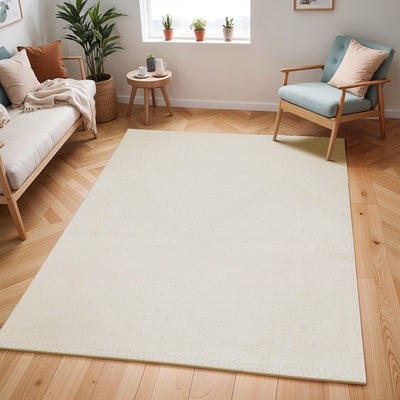 Tapis Scandinave à Pois Ivoire Busan