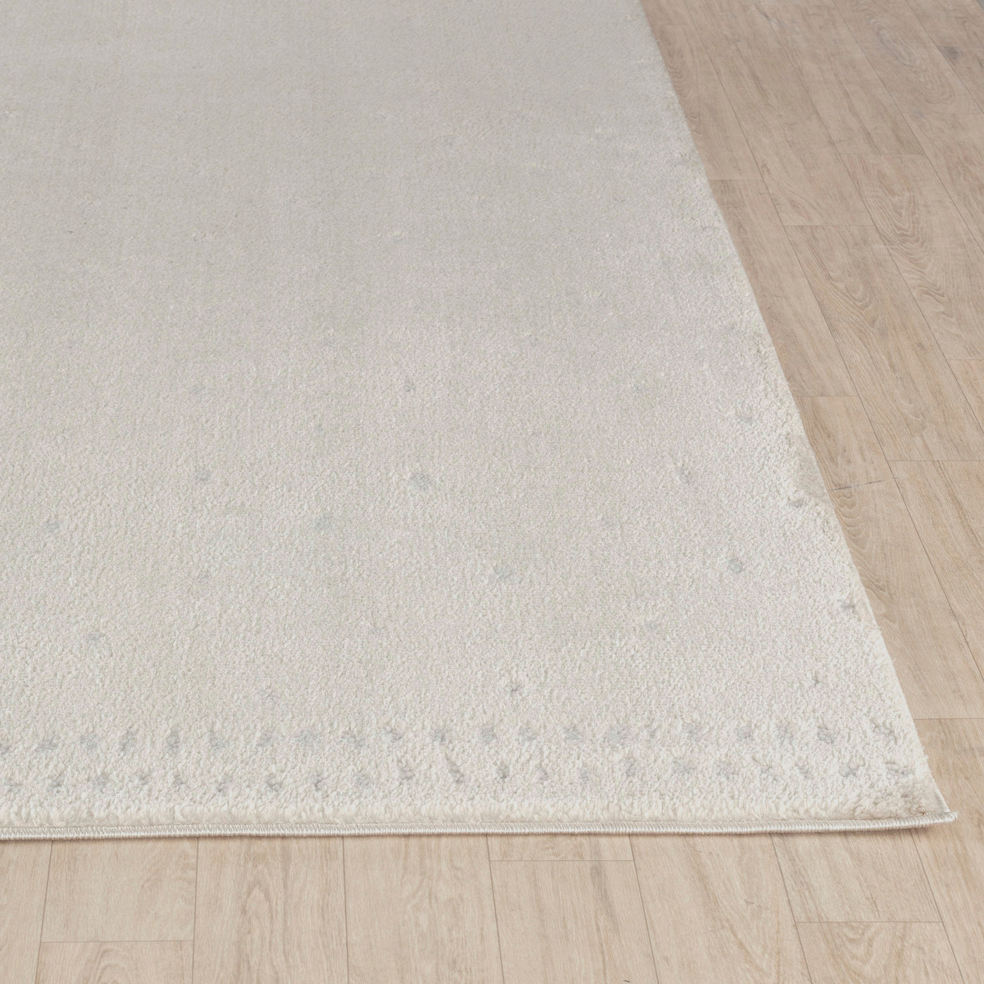Tapis Scandinave à Pois Ivoire Busan