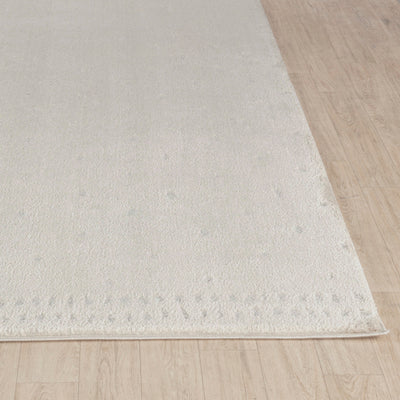Tapis Scandinave à Pois Ivoire Busan