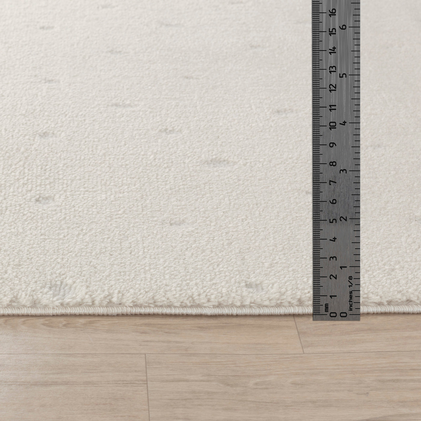 Tapis Scandinave à Pois Ivoire Busan