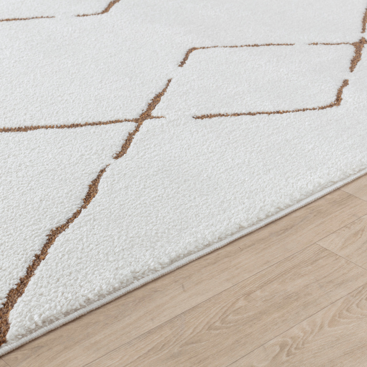 Tapis Berbère Ethnique Ivoire/Terracotta Habana