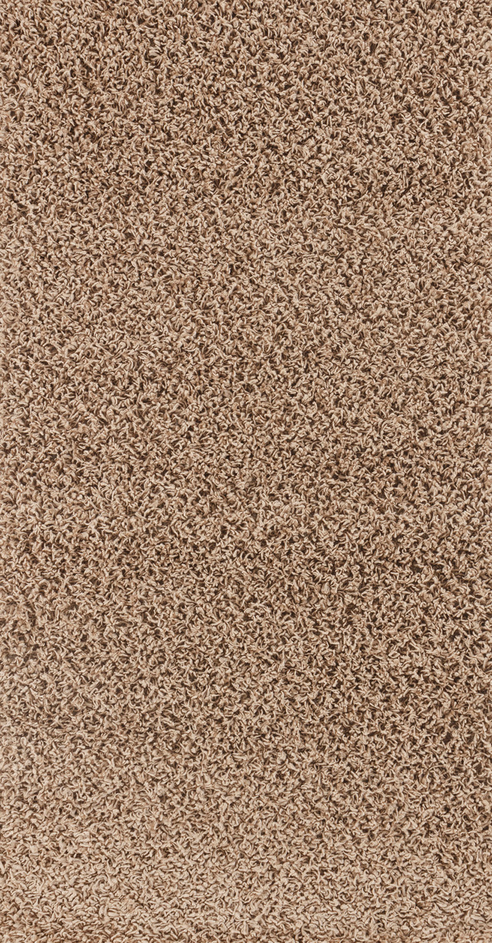 Tapis Shaggy Moderne Beige Foncé Boracay