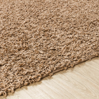 Tapis Shaggy Moderne Beige Foncé Boracay