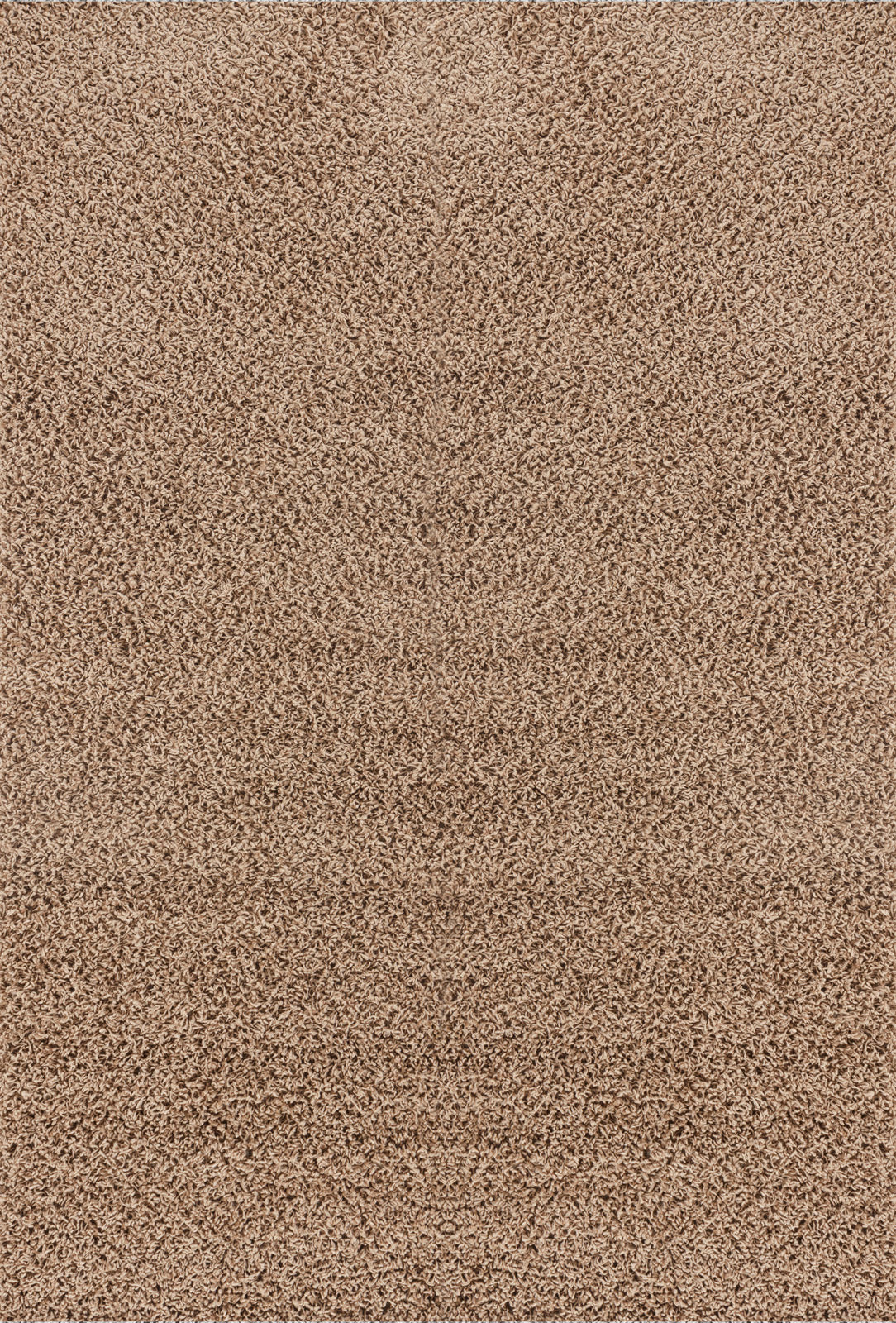 Tapis Shaggy Moderne Beige Foncé Boracay