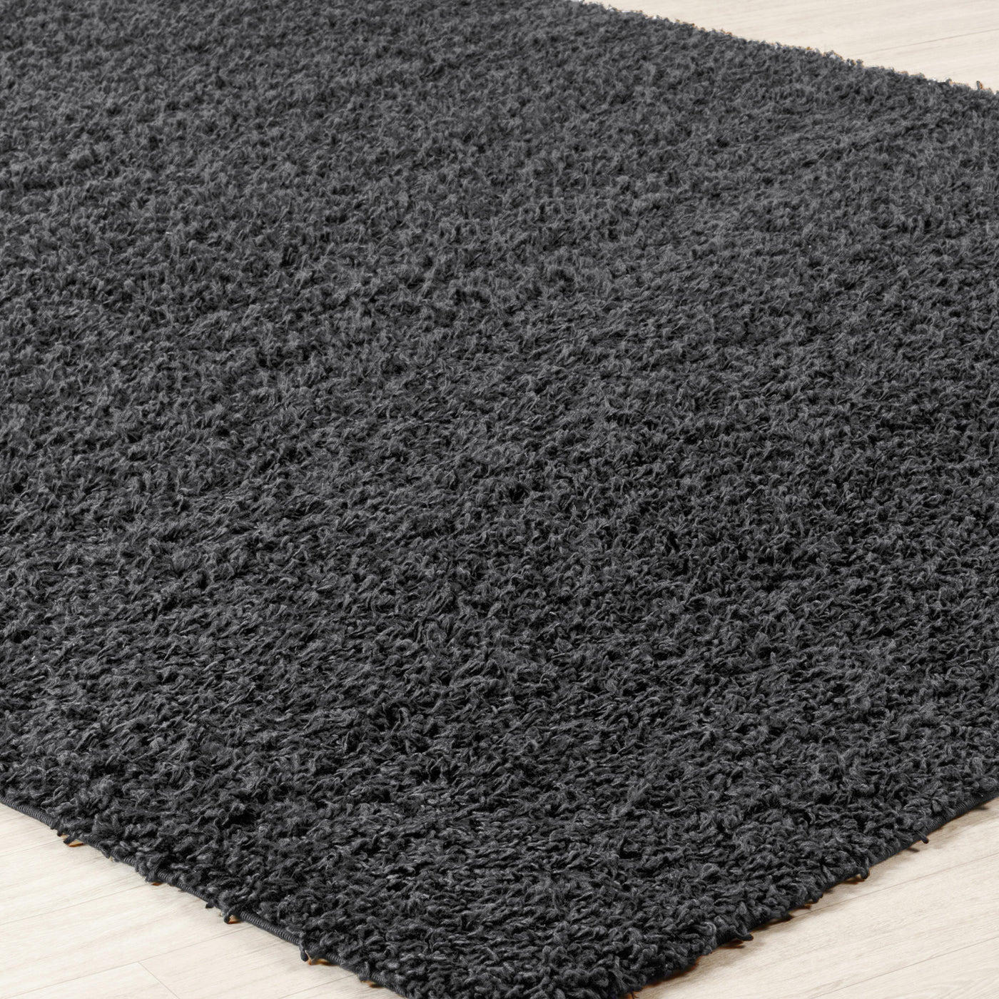 Tapis Shaggy Moderne Gris Foncé Boracay
