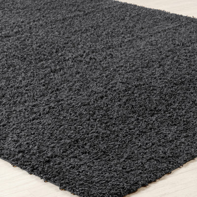Tapis Shaggy Moderne Gris Foncé Boracay