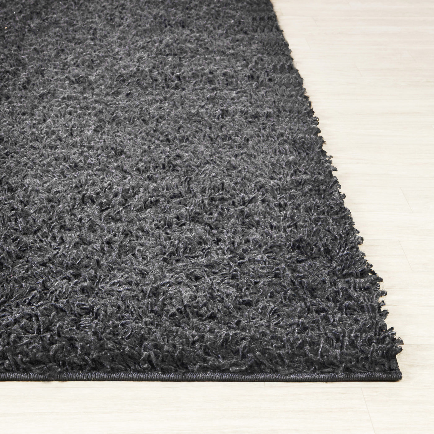 Tapis Shaggy Moderne Gris Foncé Boracay